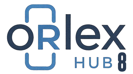 Orlex Hub - Logo with Brackets